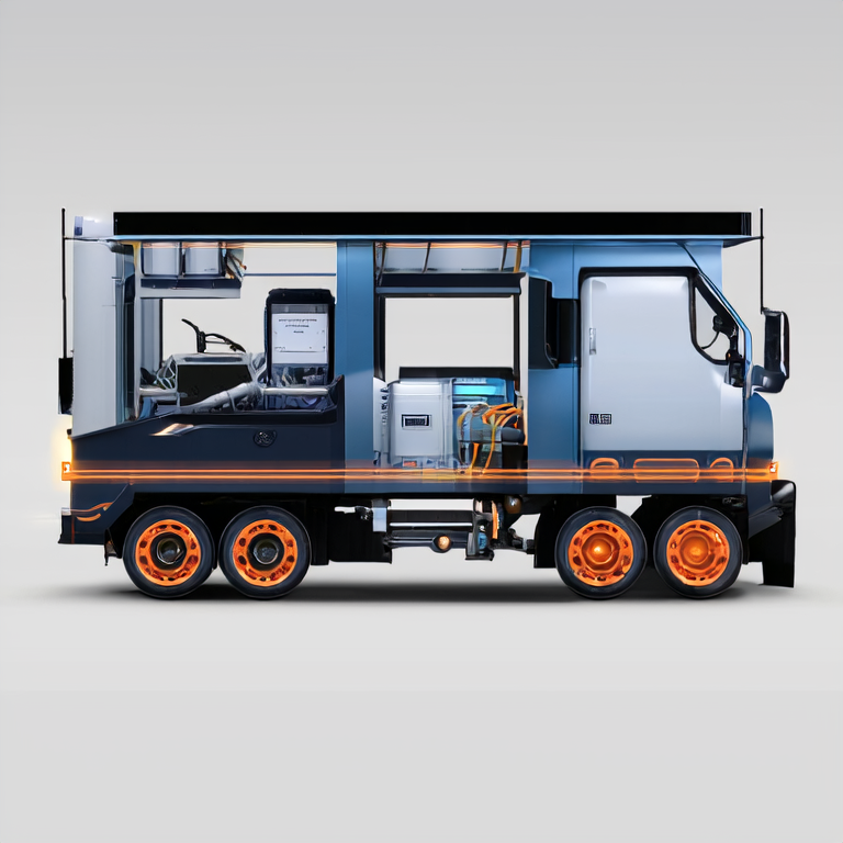 Range-Extended Electric Dump Truck
