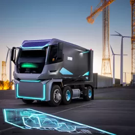 What Is a Range-Extended Electric Dump Truck?