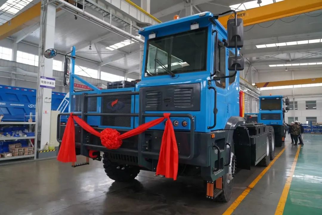 Know-How Success Achive 105 ton grade Electric Dump truck Debugging Working