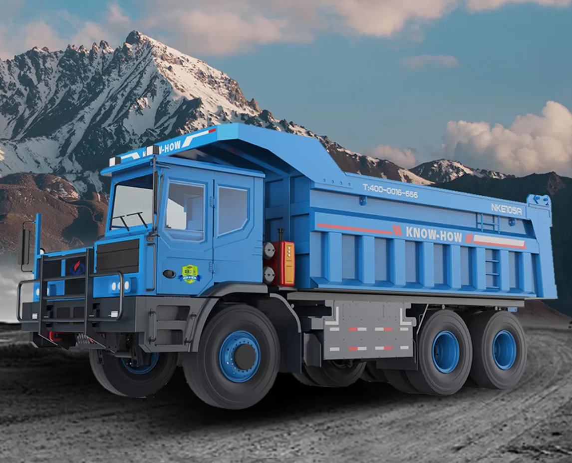 NKE105D4 422kwh electric dump truck