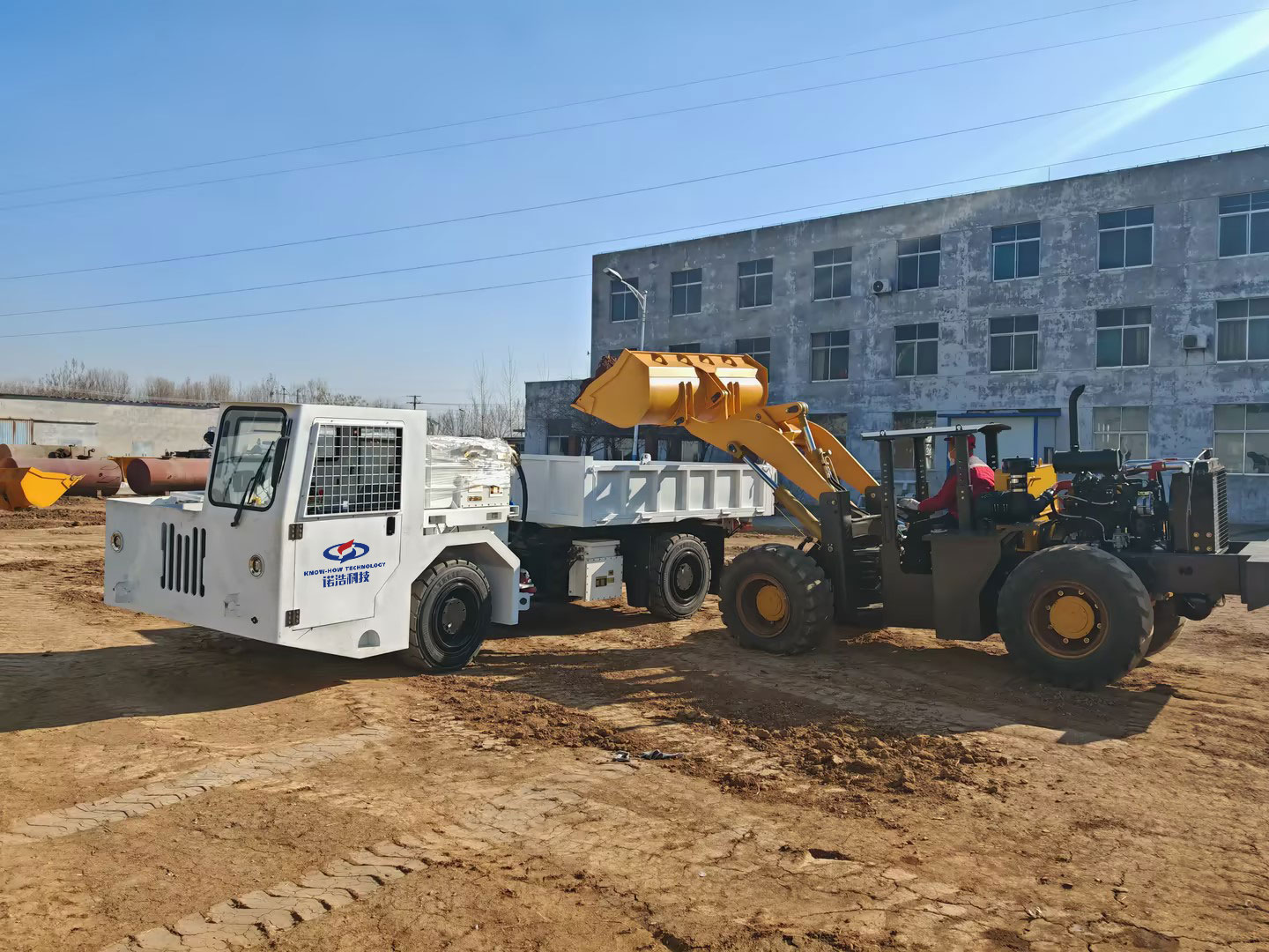 WLL-5 5 tons Mines Articulated Transportation Truck