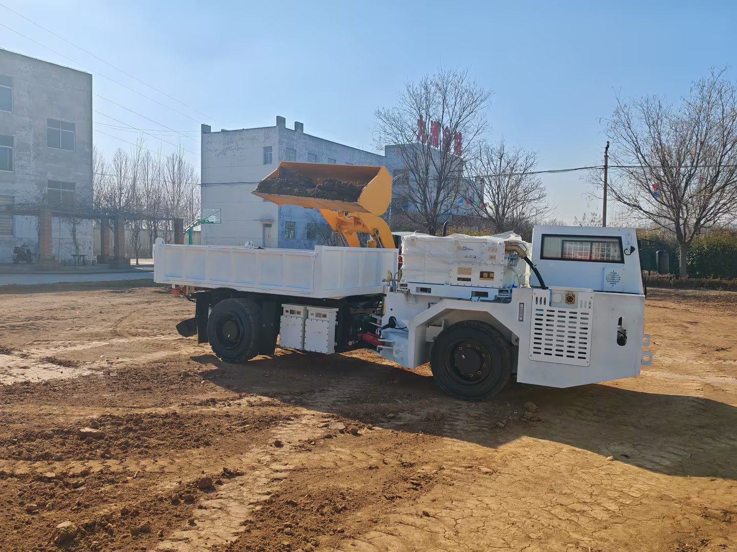 WLL-5 5 tons Mines Articulated Transportation Truck