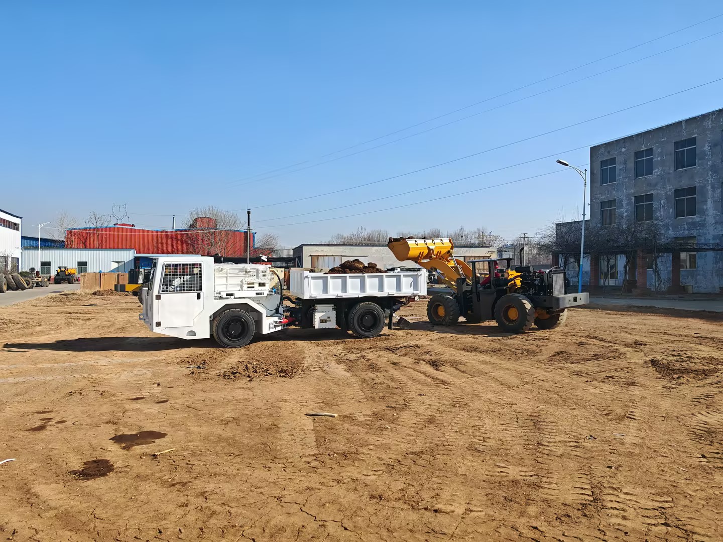 WLL-5 5 tons Mines Articulated Transportation Truck