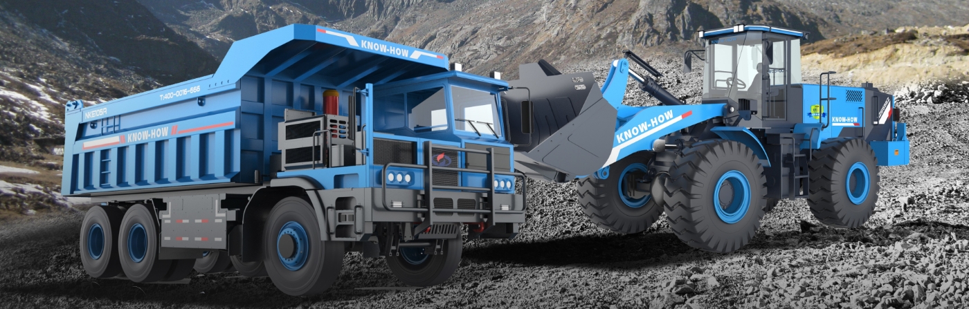 NZE60F 350kwh electric wheel loader