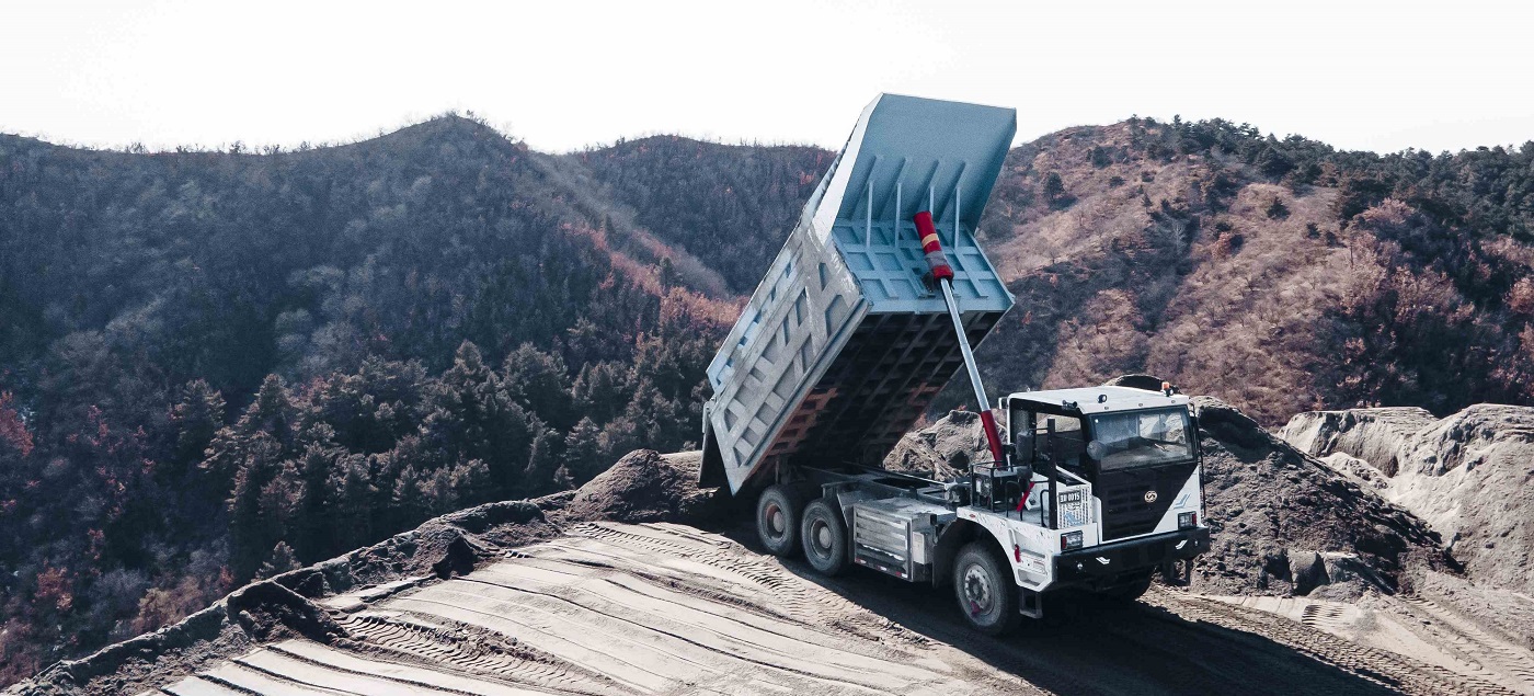 NKE105D4 422kwh electric dump truck