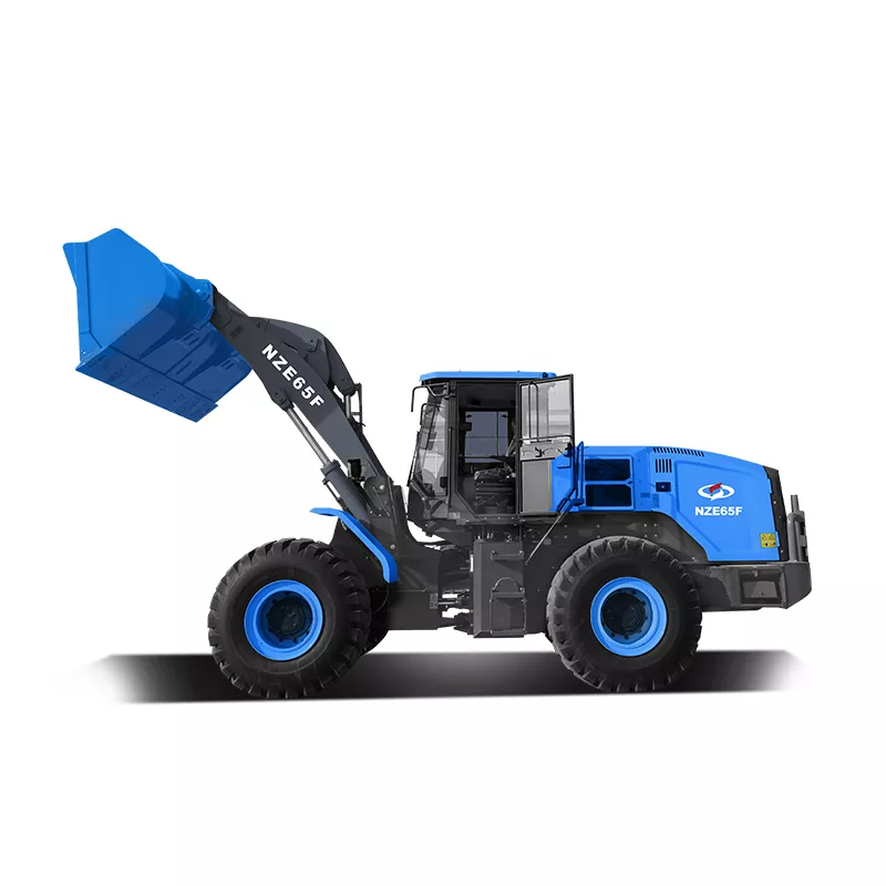 NZE688D rated loading 6.5 ton dual motor 350kwh (316kwh optional) heavy duty mining charging electric wheel loader
