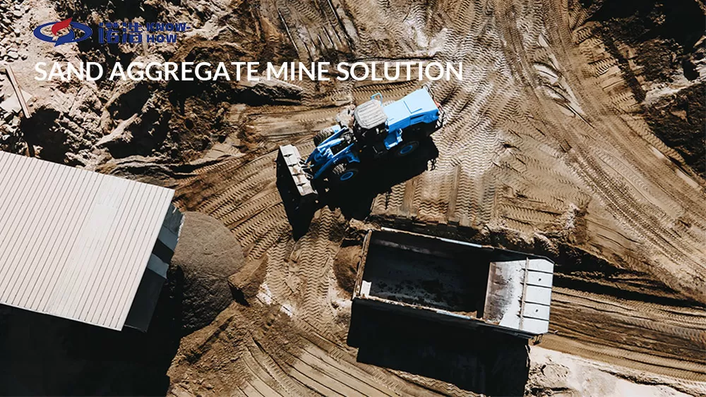 Sand aggregate mine solutions