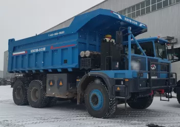 NKH135 135 tons Methanol Hybrid electric dump truck