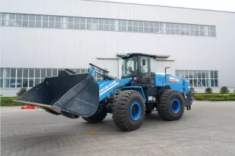 NZE688D rated loading 6.5 ton dual motor 350kwh (316kwh optional) heavy duty mining charging electric wheel loader