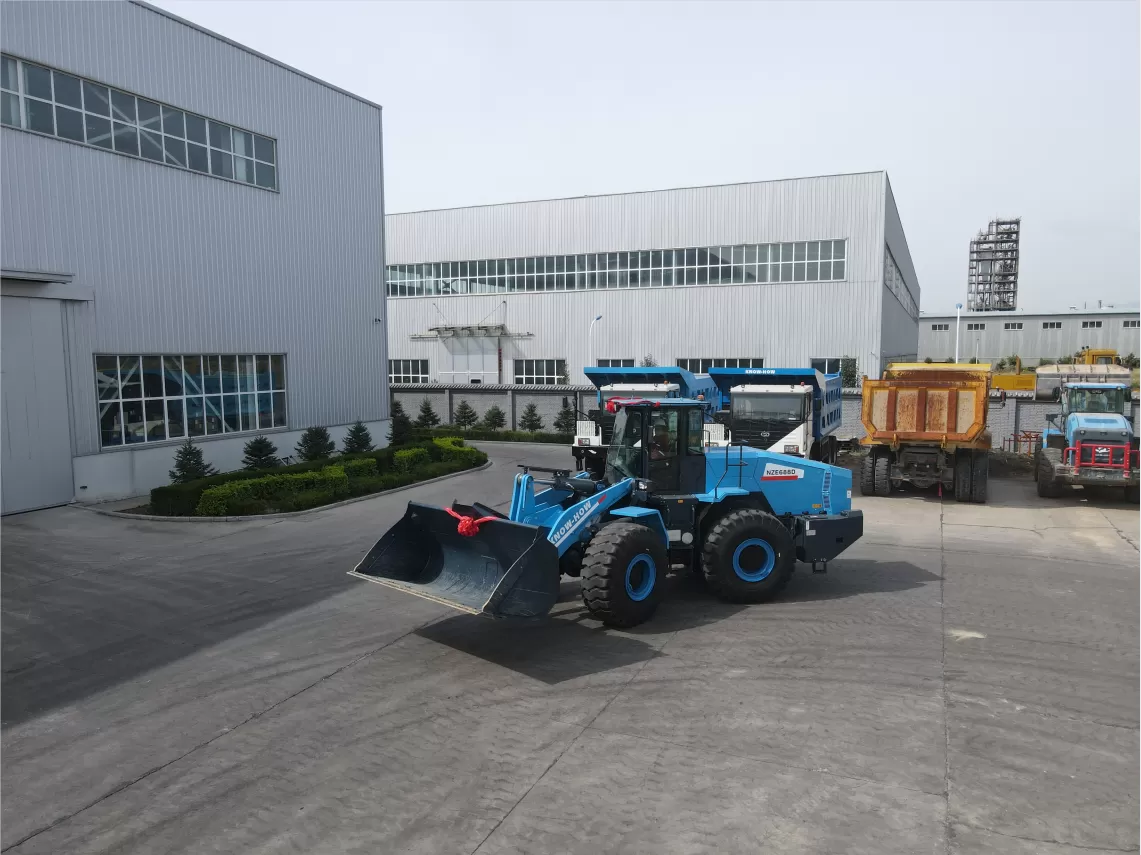 NZE688D dual permanent magnet synchronous motor electric wheel loader