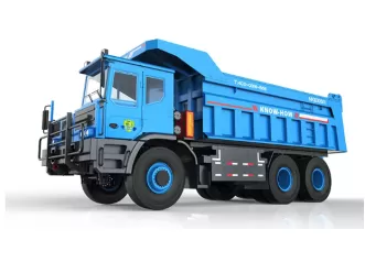 Electric Dump Truck in Peru