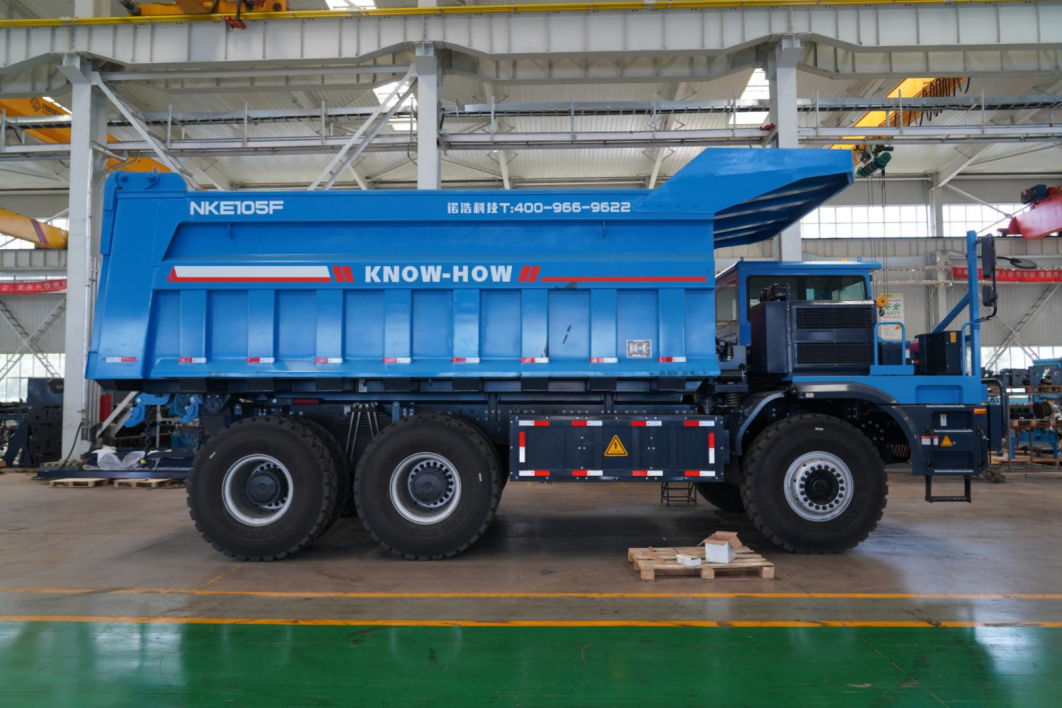 620kwh electric dump truck