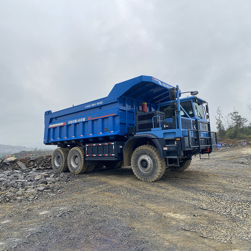 724kwh electric mining dump truck